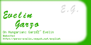 evelin garzo business card